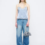 BESSETTE SHOULDER_light grey printed suede+crinkle margesherwood