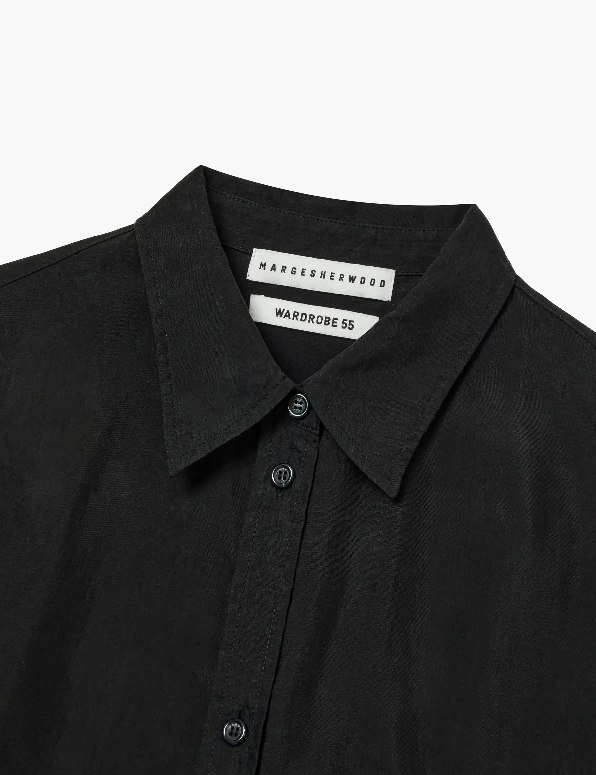 CUPRA SILKY SHIRT_black margesherwood