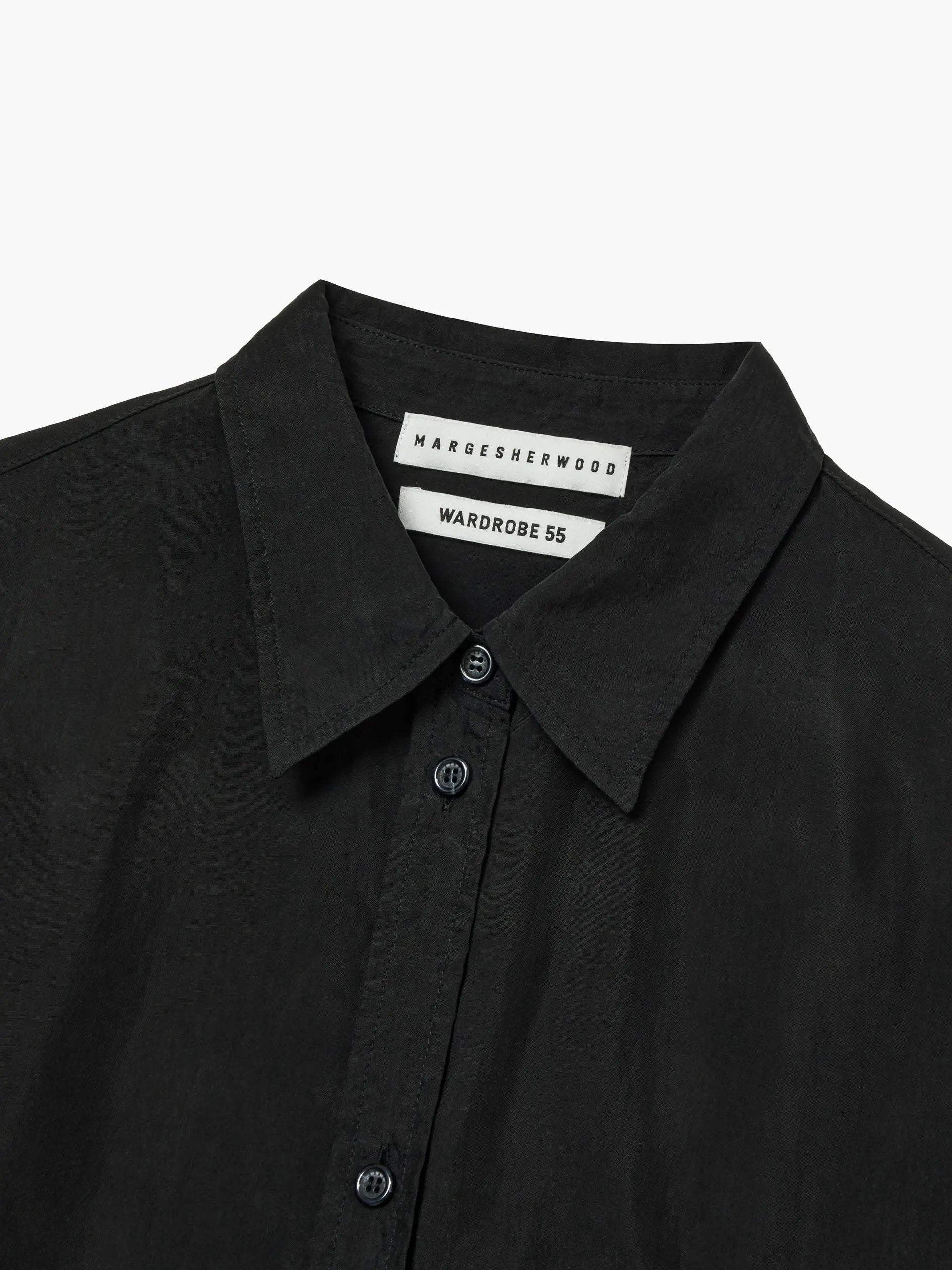 CUPRA SILKY SHIRT_black margesherwood