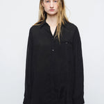 CUPRA SILKY SHIRT_black margesherwood