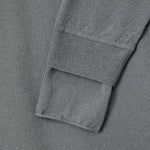 DEEP V-NECK PULLOVER_grey margesherwood