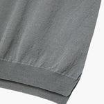 DEEP V-NECK PULLOVER_grey margesherwood