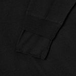 DEEP V-NECK PULLOVER_black margesherwood