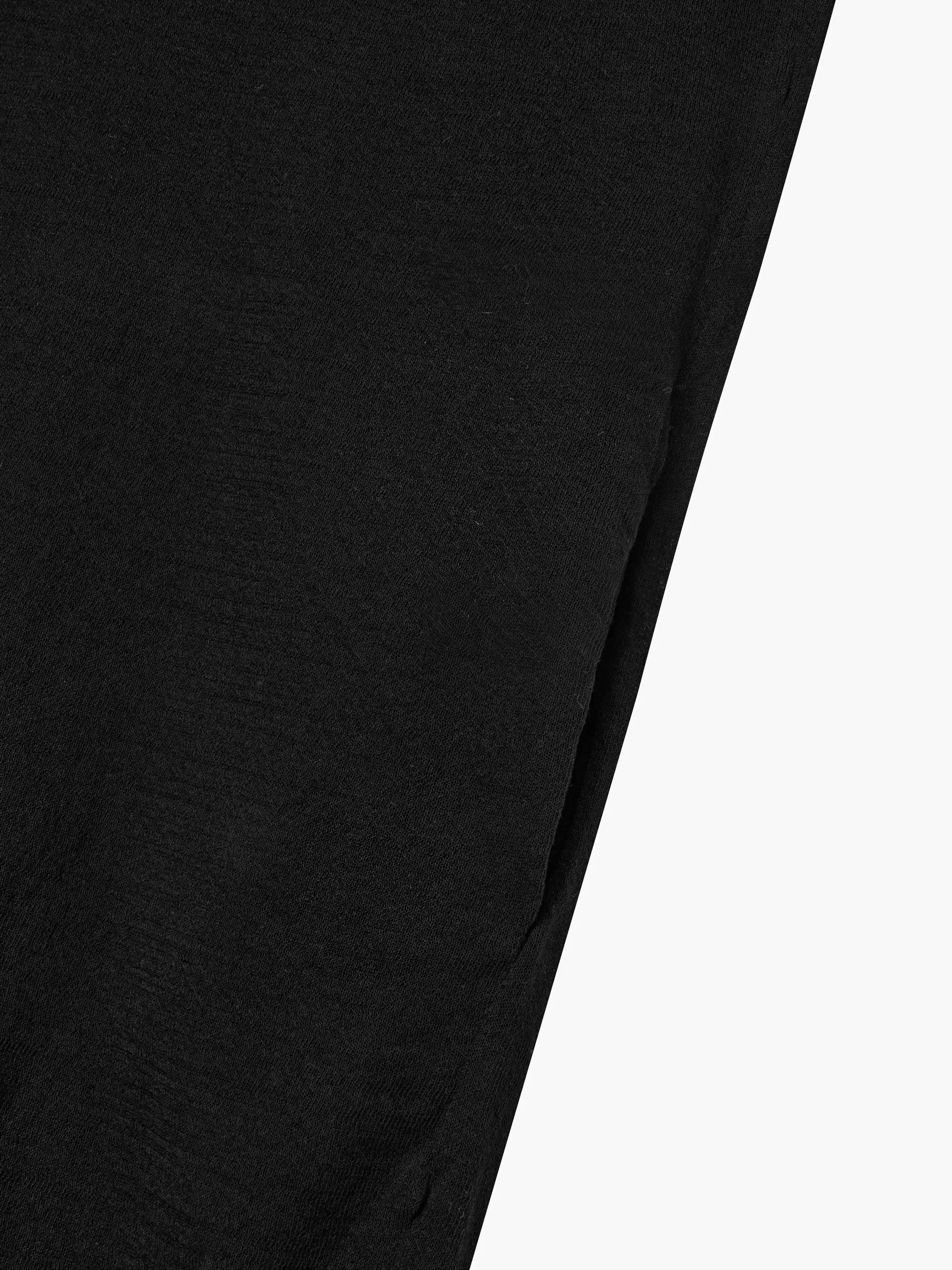 DEEP V-NECK PULLOVER_black margesherwood