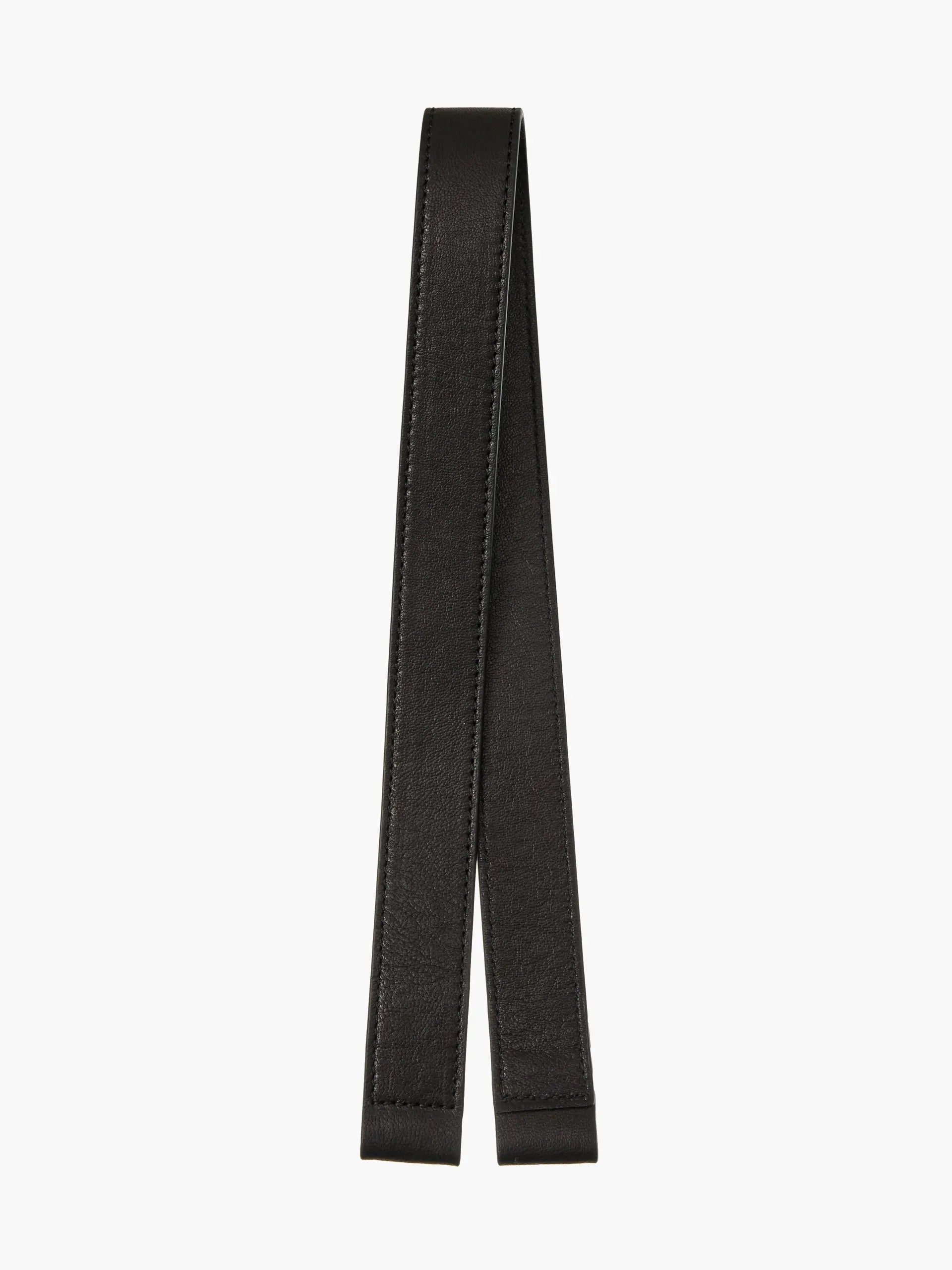 DUMPLING STRAP_black washed nappa margesherwood