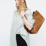 GRANDMA USED BAG LARGE_saddle brown pull-up margesherwood