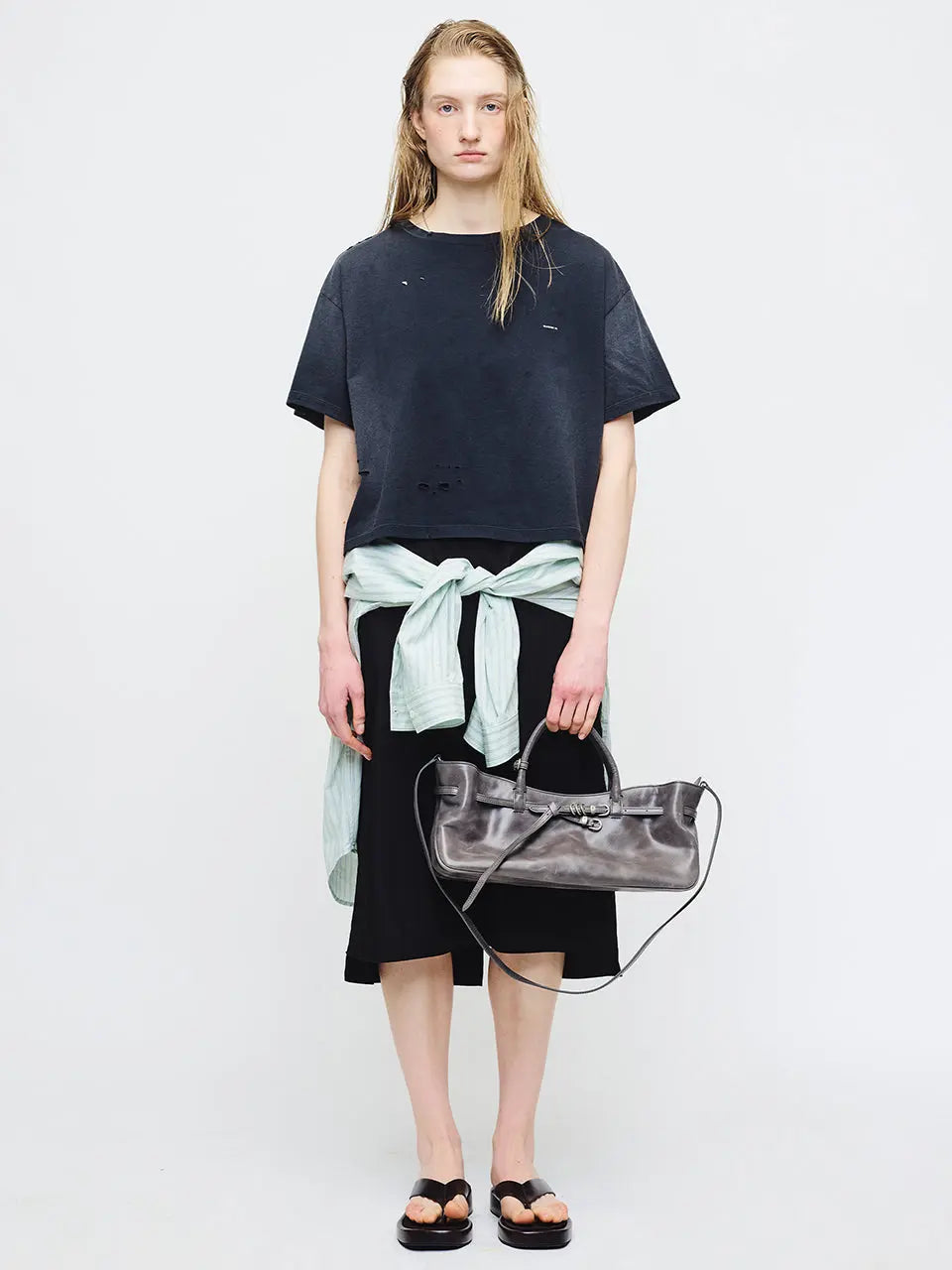 GRANDMA USED BAG_mauve pull-up margesherwood