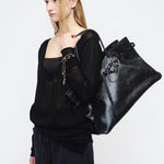 GRANDMA USED BAG XL_black pull-up margesherwood