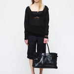 GRANDMA USED BAG XL_black pull-up margesherwood