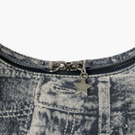 HOBO SHOULDER_light grey printed suede margesherwood