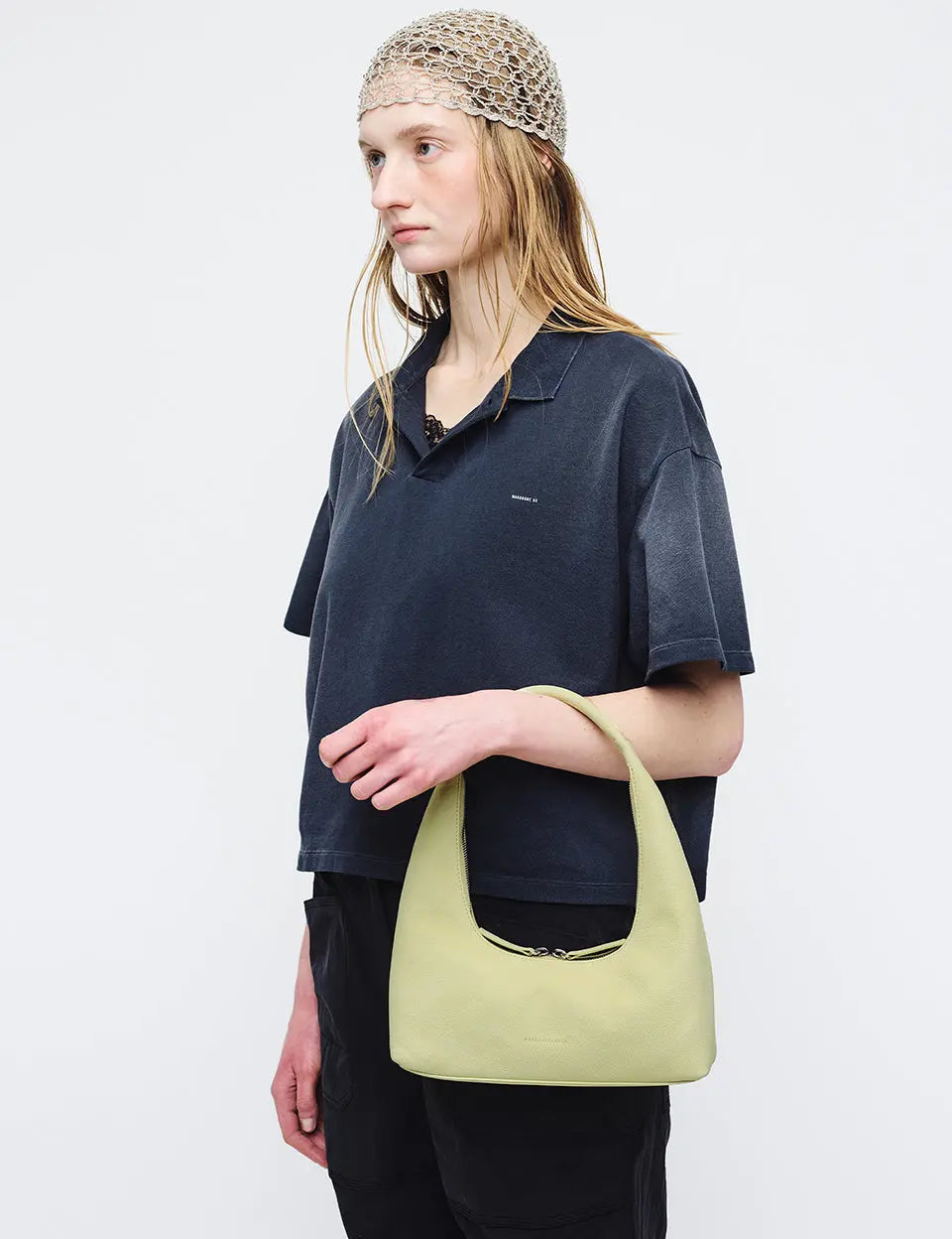 HOBO SHOULDER_avocado nubuck margesherwood