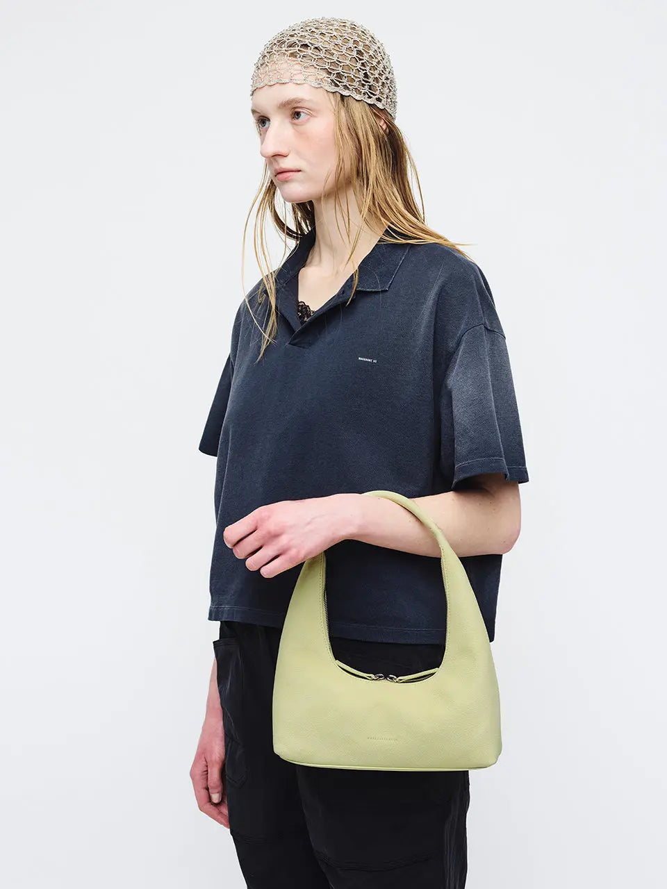 HOBO SHOULDER_avocado nubuck margesherwood