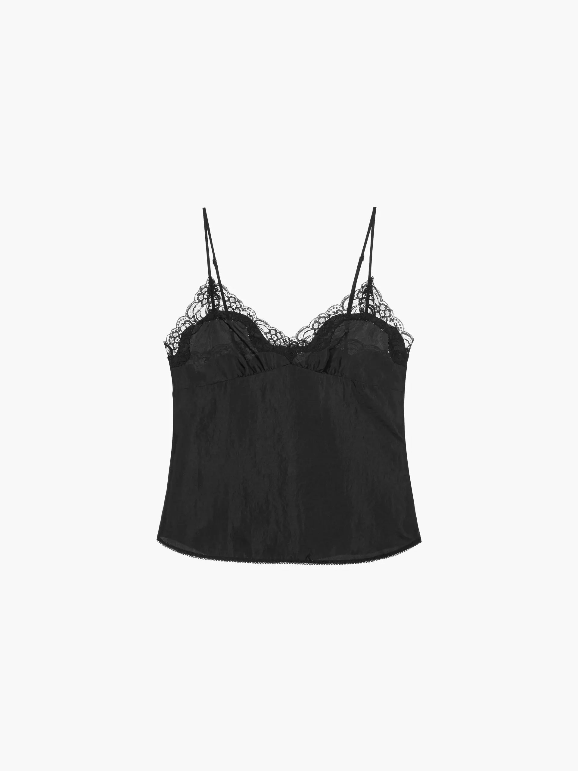 LACE SLEEVELESS TOP_black margesherwood