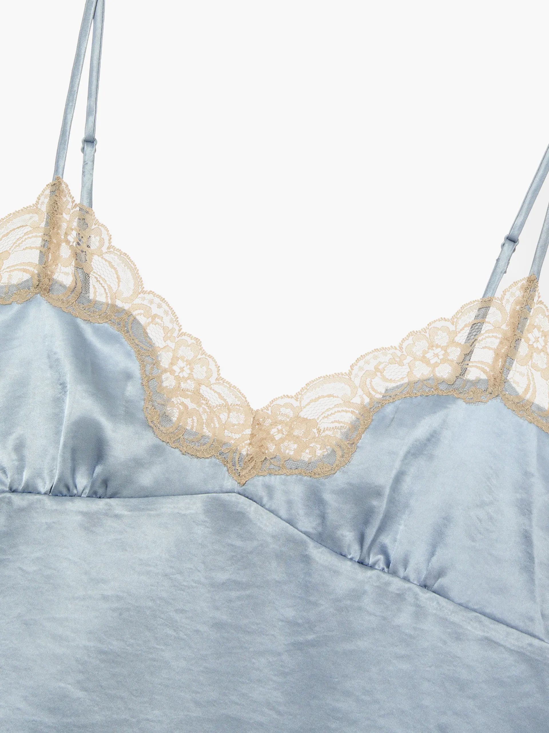 LACE SLEEVELESS TOP_sky blue margesherwood