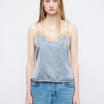 LACE SLEEVELESS TOP_sky blue margesherwood