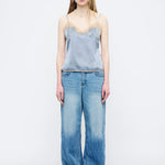 LACE SLEEVELESS TOP_sky blue margesherwood