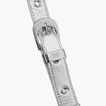 OUTPOCKET HOBO MINI_silver crinkle margesherwood