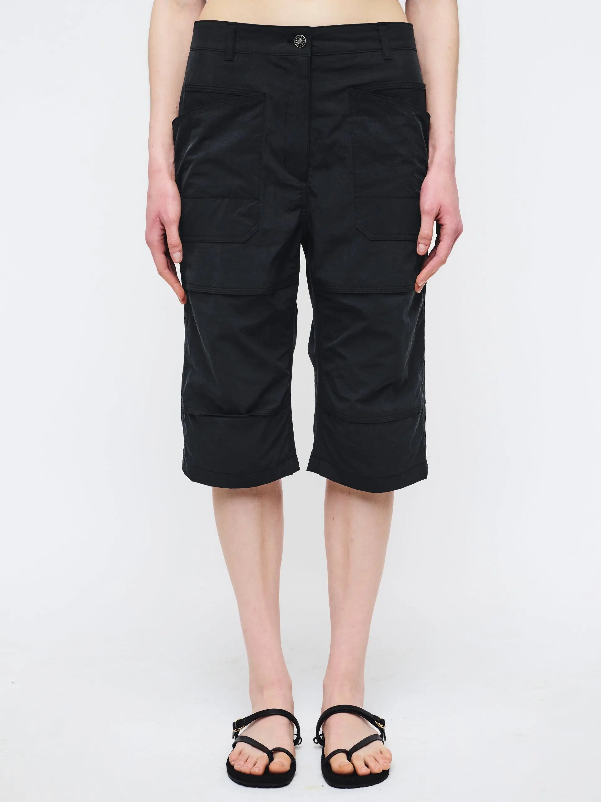 OUTPOCKET MIDI PANTS_grey margesherwood