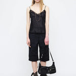 OUTPOCKET HOBO_black glossy plain margesherwood