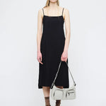 OUTPOCKET HOBO_light grey glossy plain margesherwood