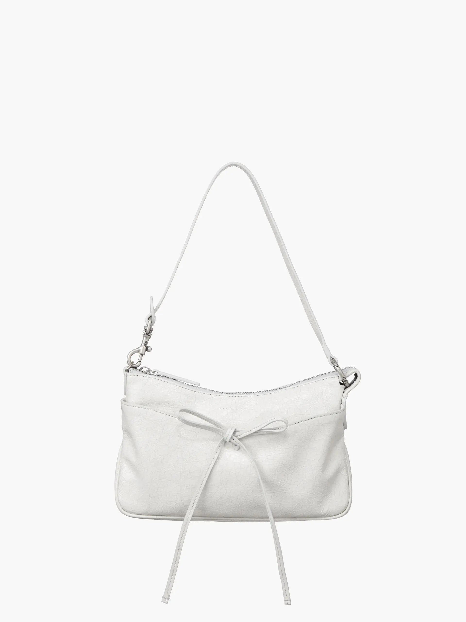RIBBON POCHETTE_off white cracked margesherwood
