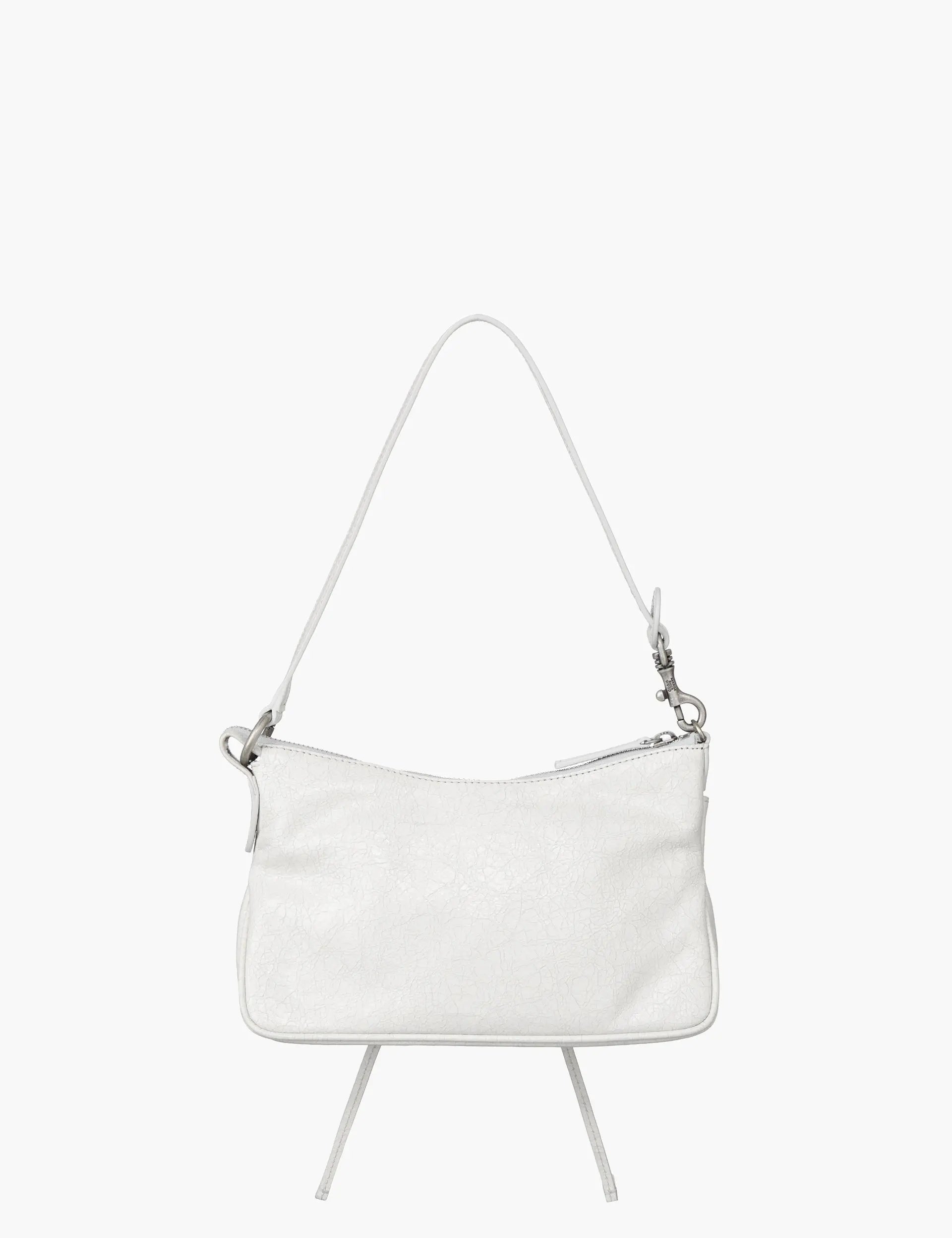 RIBBON POCHETTE_off white cracked margesherwood