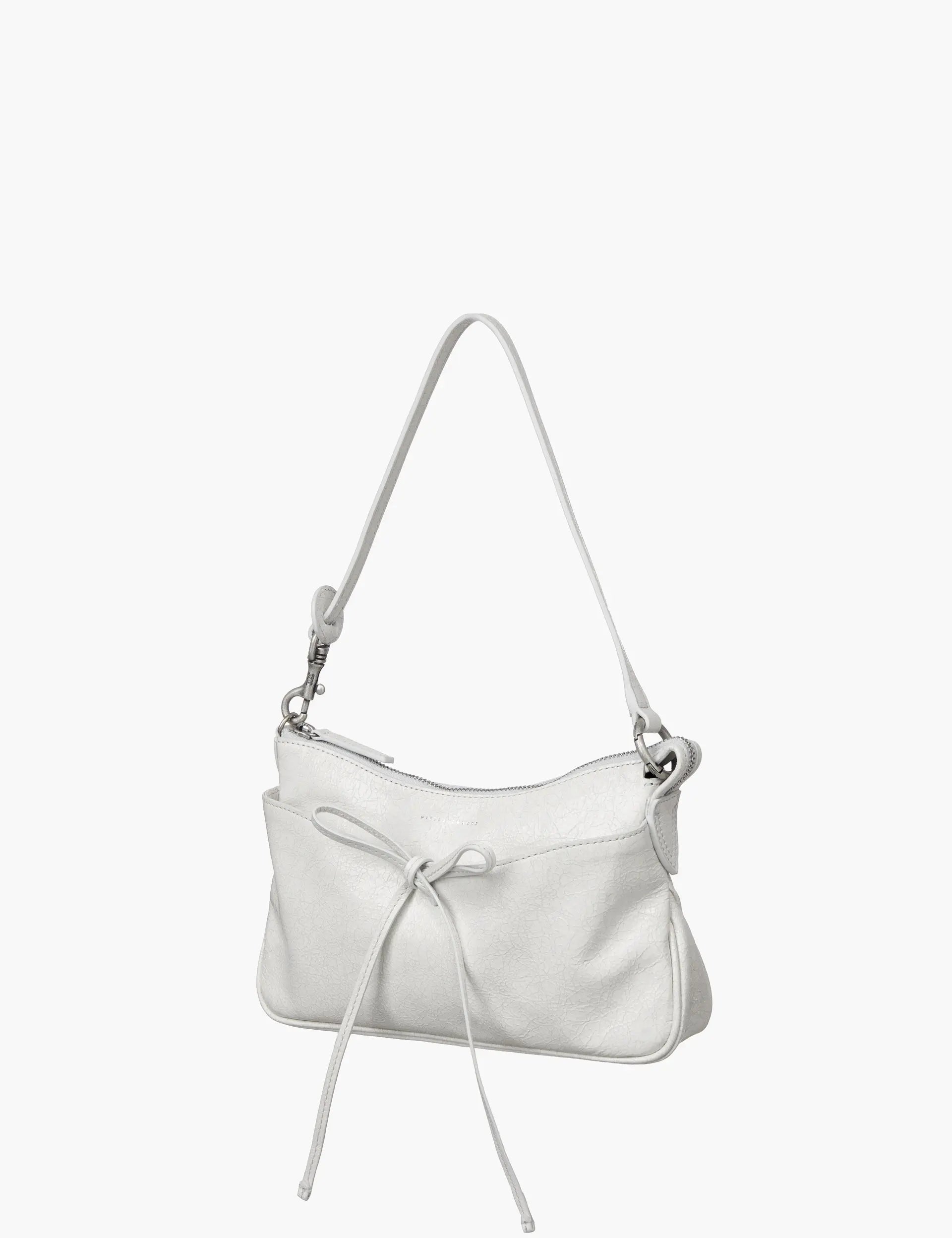 RIBBON POCHETTE_off white cracked margesherwood