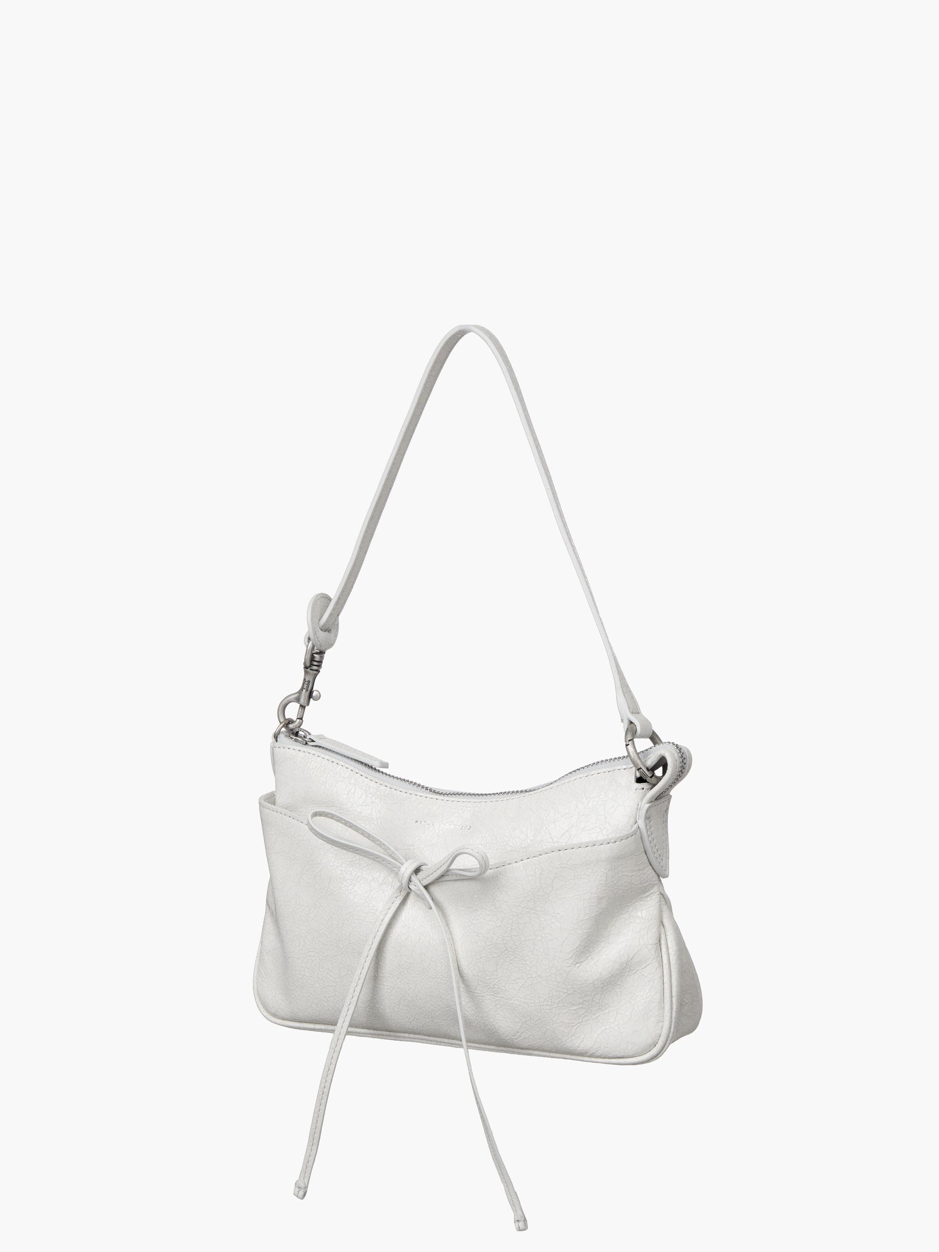 Margesherwood Ribbon Pochette Off White Cracked – MARGESHERWOOD