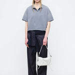 RIBBON POCHETTE_off white cracked margesherwood