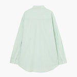 STRIPE POCKET SHIRT_mint margesherwood
