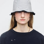 WASHED COTTON BUCKET HAT_black margesherwood
