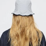 WASHED COTTON BUCKET HAT_black margesherwood