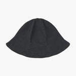 WASHED COTTON BUCKET HAT_black margesherwood