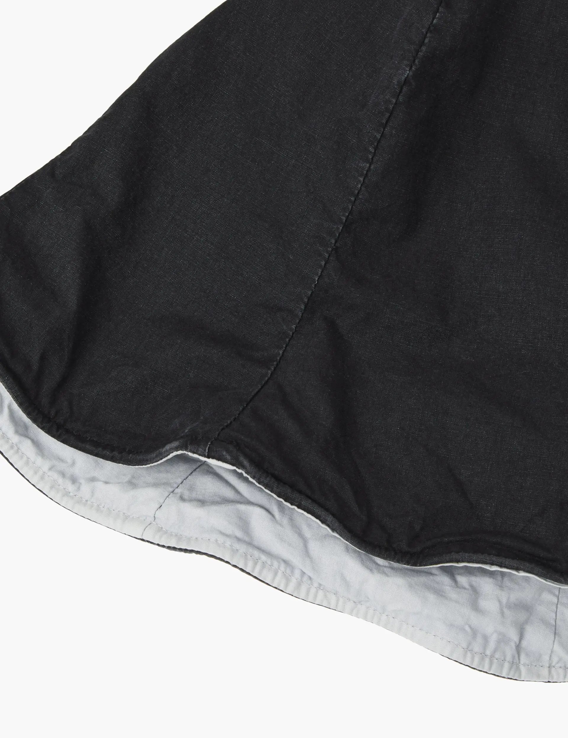 WASHED COTTON BUCKET HAT_black margesherwood