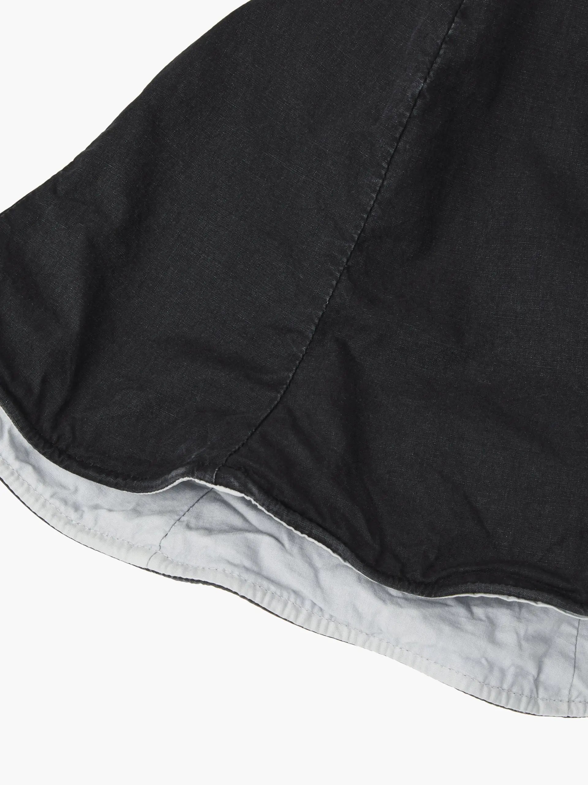 WASHED COTTON BUCKET HAT_black margesherwood