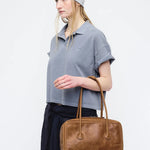 SOFT BOSTON_saddle brown pull-up margesherwood