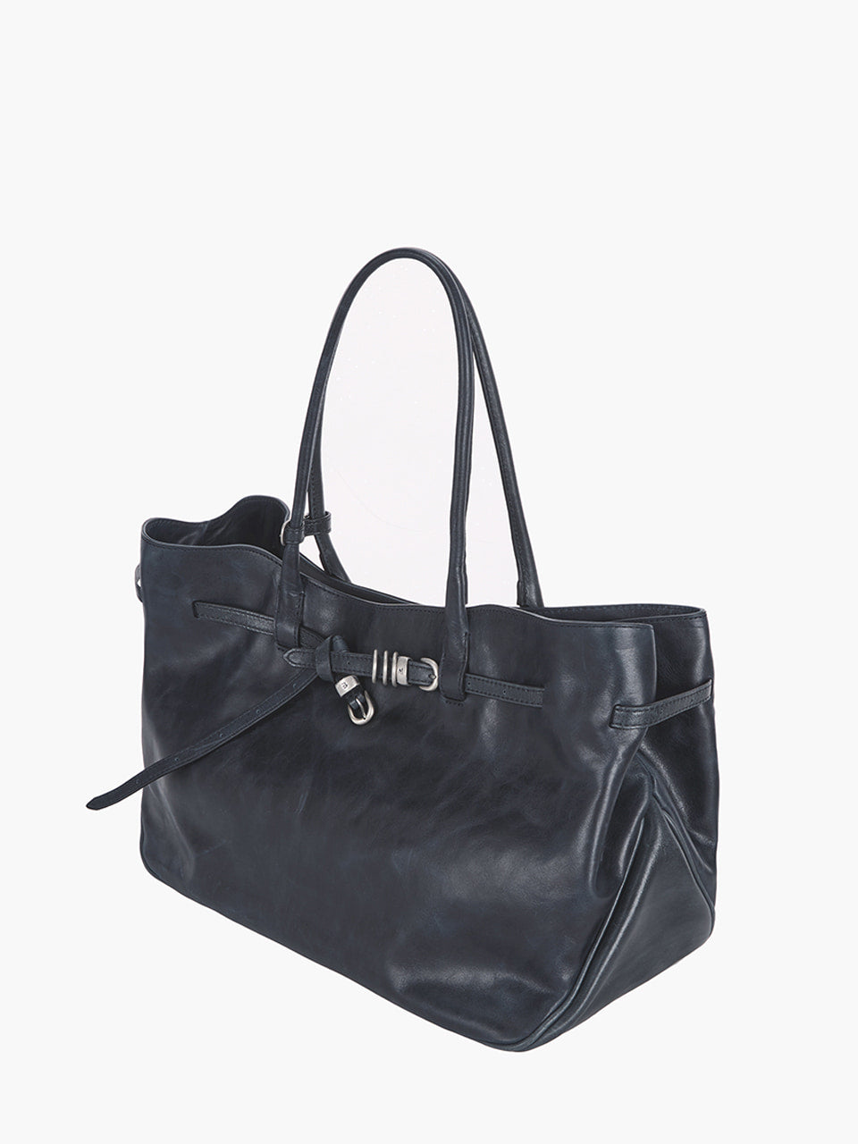 Margesherwood Grandma Used Bag Large Navy Pull-Up – MARGESHERWOOD