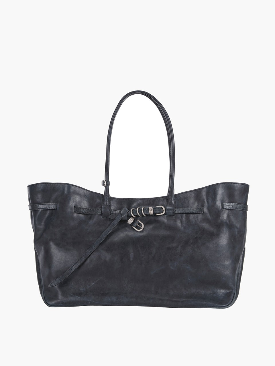Margesherwood Grandma Used Bag Large Navy Pull-Up – MARGESHERWOOD