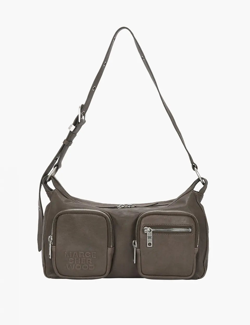OUTPOCKET HOBO_taupe washed nappa margesherwood