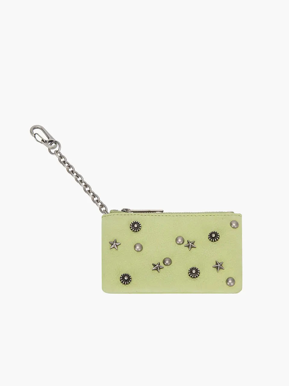 FULL STUD ZIPPER WALLET_avocado nubuck margesherwood