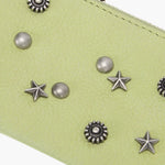 FULL STUD ZIPPER WALLET_avocado nubuck margesherwood