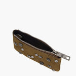 FULL STUD ZIPPER WALLET_chestnut nubuck margesherwood