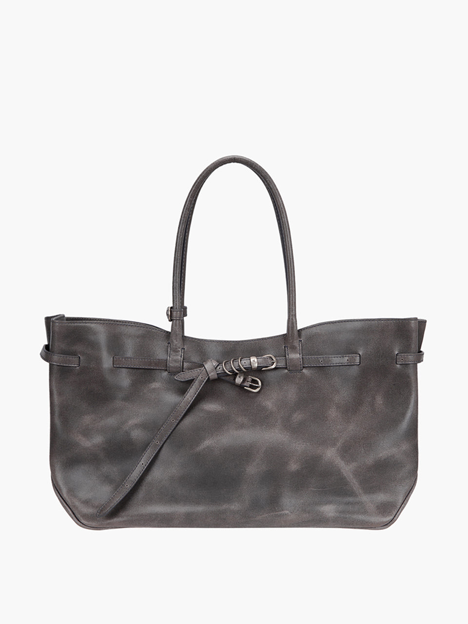GRANDMA USED BAG LARGE_mauve pull-up – margesherwood