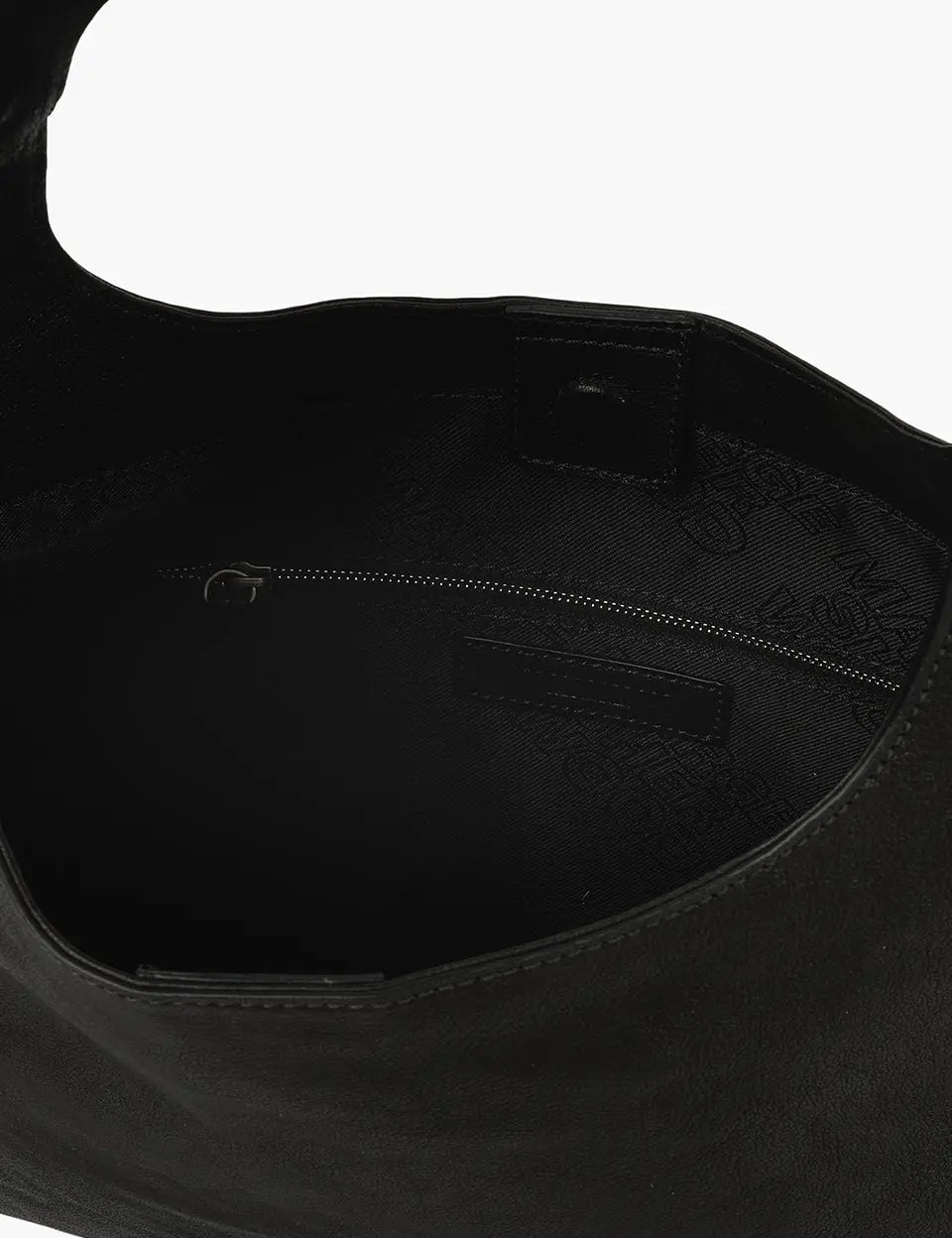 HALTER HOBO LARGE_black washed nappa margesherwood