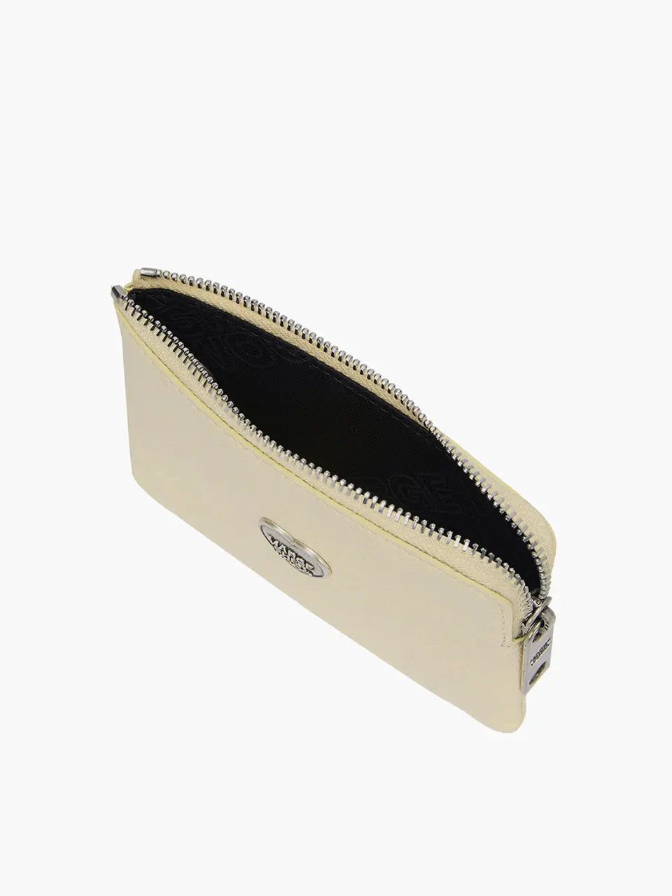 HEART ZIPPER WALLET_SILVER LOGO_custard semi veg margesherwood