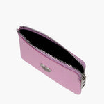 HEART ZIPPER WALLET_SILVER LOGO_pink semi veg margesherwood