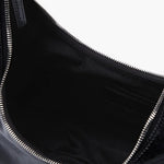 HOBO SHOULDER_black crinkle margesherwood