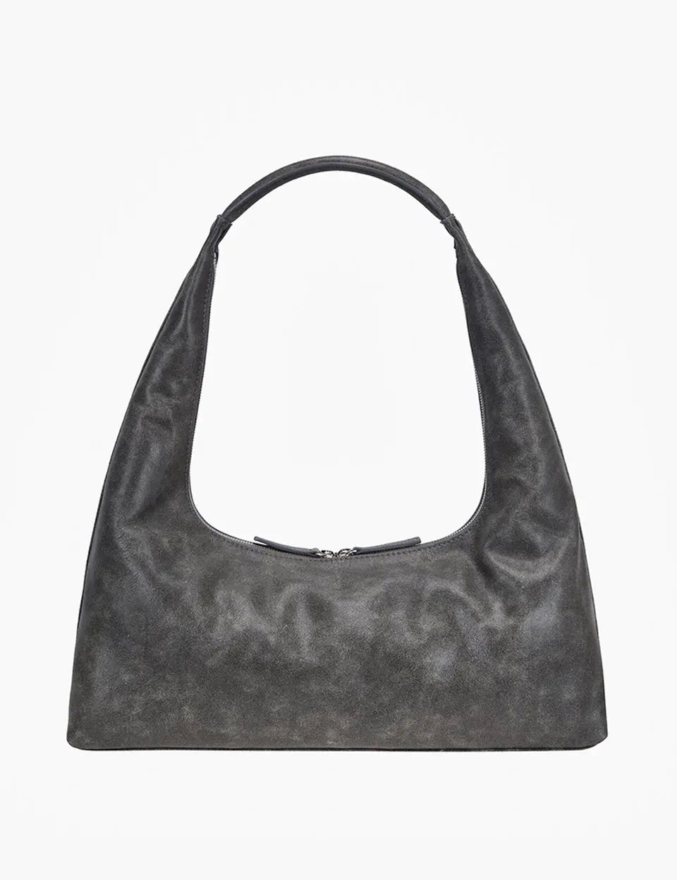 HOBO LARGE_white+grey two-tone cracked margesherwood