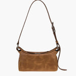 OUTPOCKET HOBO MINI_saddle brown pull-up margesherwood