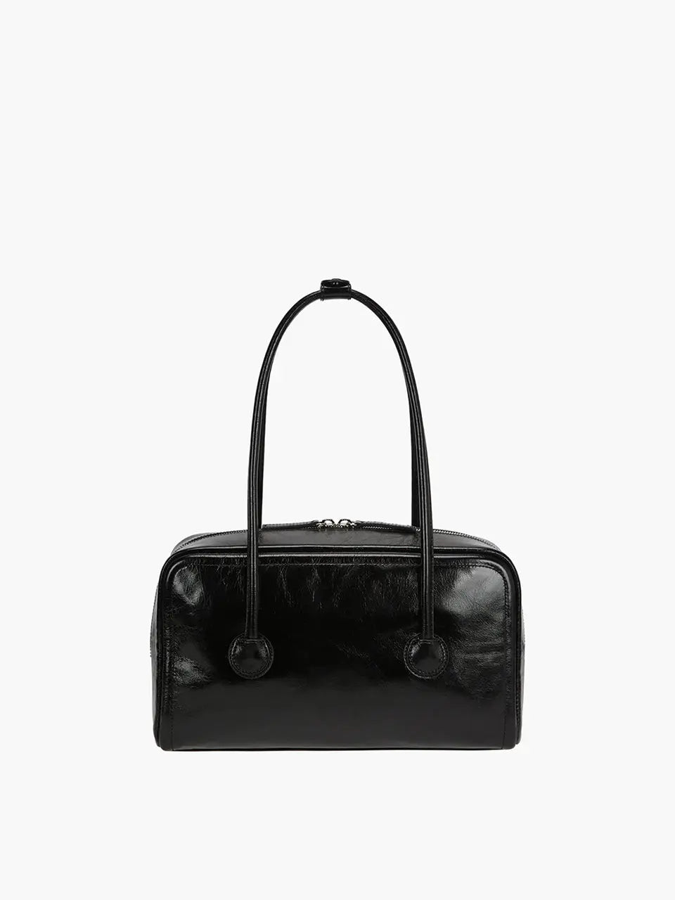 SOFT BOSTON SMALL_black crinkle margesherwood